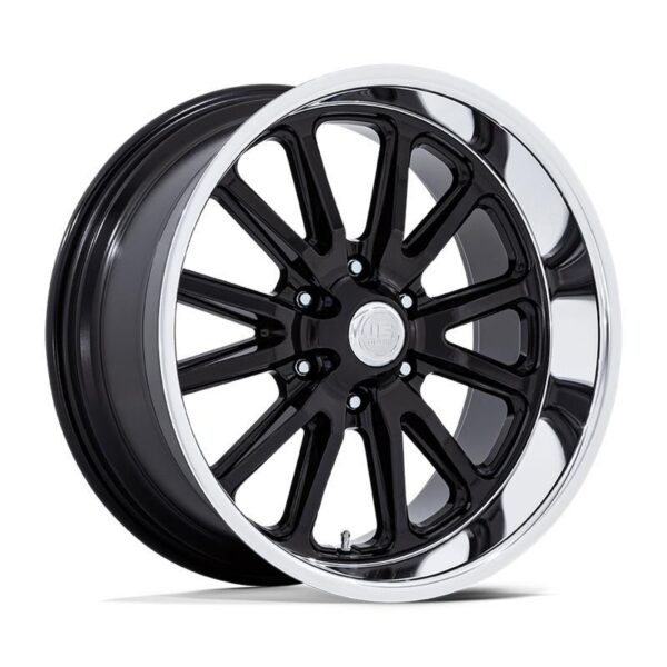UC145 RAMBLER 6 GLOSS BLACK DIAMOND CUT LIP 9,5x20 6/139,7 ET1 CB106,1 60°