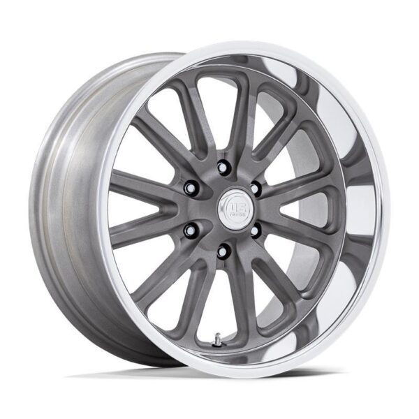 UC145 RAMBLER 6 MATTE GUNMETAL DIAMOND CUT LIP 9,5x20 6/139,7 ET1 CB106,1 60°