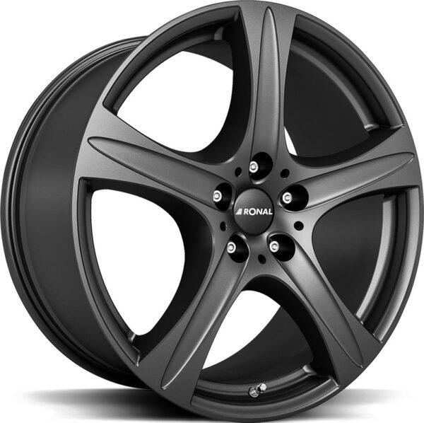 RONAL R55 SUV Matt Black 9x19 5/130 ET55 CB71,6 R14