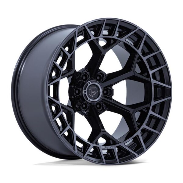 FC873 CHARGER GLOSS BLACK BRUSHED DARK TINT 9x20 8/180 ET1 CB124,2 60°
