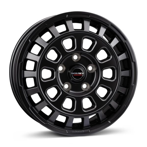 BORBET CW7 black matt 7,5x18 5/130 ET53 CB78,1 60°