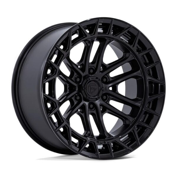 FC874 CELSIUS MATTE BLACK W/ GLOSS BLACK LIP 9x20 6/135 ET1 CB87,1 60°