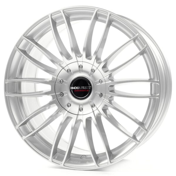 BORBET CW3 Sterling Silver 9x21 5/130 ET55 CB71,6 R14