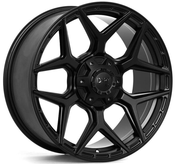 D44 Flatblack 9,5x22 5/120/139,7 ET15 CB78,1 60°