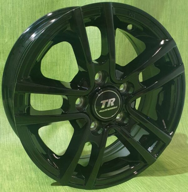 Trailer L1024 Black 5,5x14 5/112 ET30 CB66,6 R12
