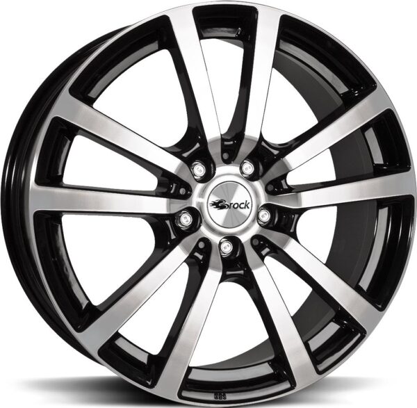 BROCK Rc25 Black Full Pol 7,5x18 5/112 ET56 CB66,6