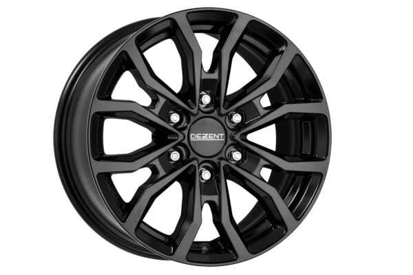 DEZENT KC black 8x17 6/114,3 ET30 CB66,1 60°