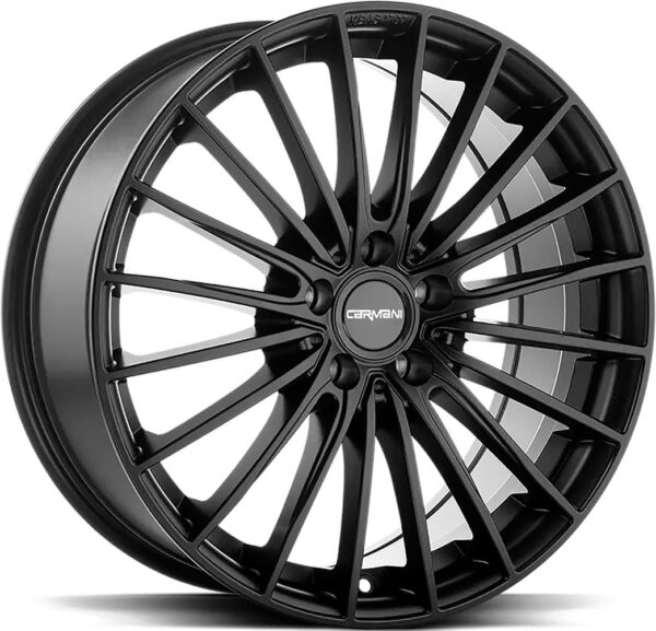 CARMANI Karl Black matt 8x18 5/112 ET43 CB66,6 60°