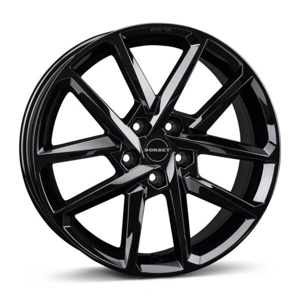 Borbet N Black Glossy 8x19 5/114,3 ET48 CB72,5 60°