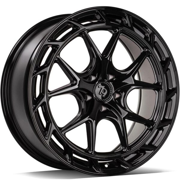 SCF-W Black Glossy 8,5x19 5/114,3 ET40 CB72,6 60°