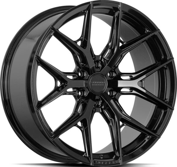 VOSSEN HF6.4 Gloss Black 8,5x18 6/130 ET35 CB84,1 60°