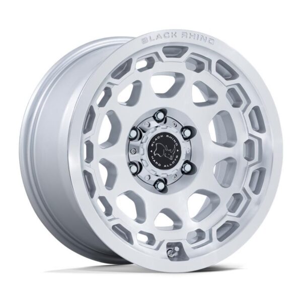BR026 CONGO GLOSS SILVER W/ MACHINED FACE 8,5x17 6/139,7 ET0 CB106,1 60°