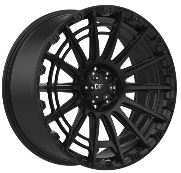 D56 Flatblack 9x20 6/135 ET25 CB87,1 60°
