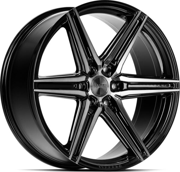 VOSSEN HF6.2 Tinted Gloss Black 9,5x22 6/135 ET20 CB87,1 60°