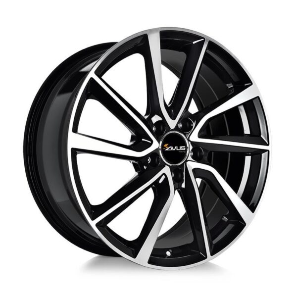AC-518 Gloss Black Polished 6x15 4/100 ET38 60°