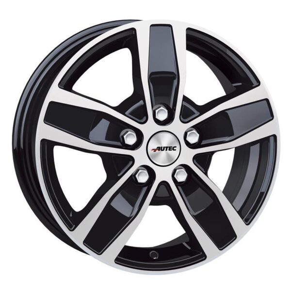 Quantro Black Polished 6x15 5/130 ET60 60°