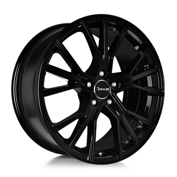 AF18 Gloss Black 8x18 5/112 ET48 60°