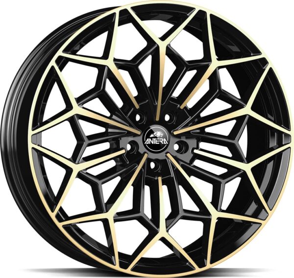 ANTERA A105 Piano Black Champagne 8,5x20 5/112 ET20 CB66,6 60°