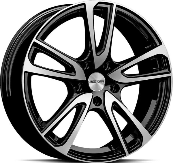 GMP Astral Black Diam 7x17 4/100 ET45 CB73,1 60°
