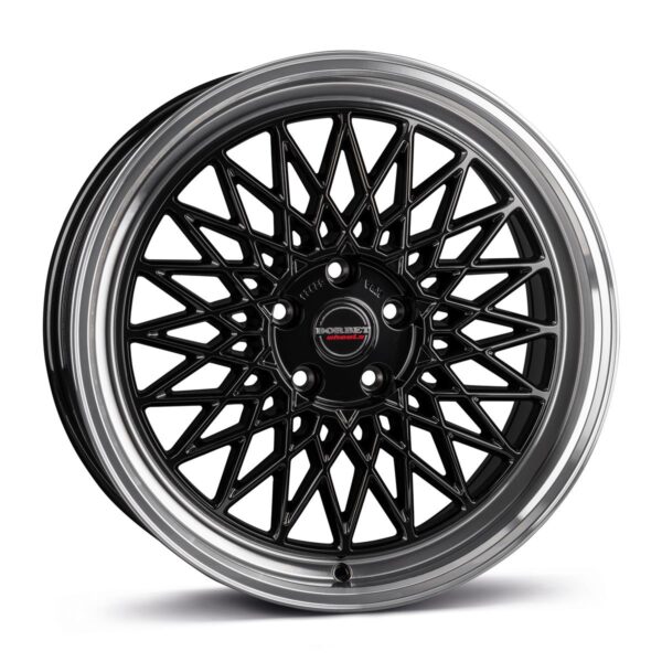 BORBET B Black Rim Pol 8x18 5/112 ET35 CB66,5 60°