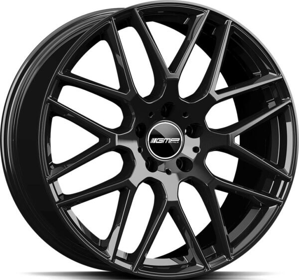 GMP Berghem Gloss Black 10x21 5/112 ET54 CB66,6 R14