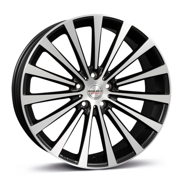 BORBET BLX Black Pol matt 8,5x20 5/120 ET25 CB72,6 60°