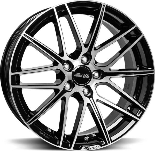 BROCK B34 Black Full Pol 8x18 5/120 ET34 CB72,6 60°