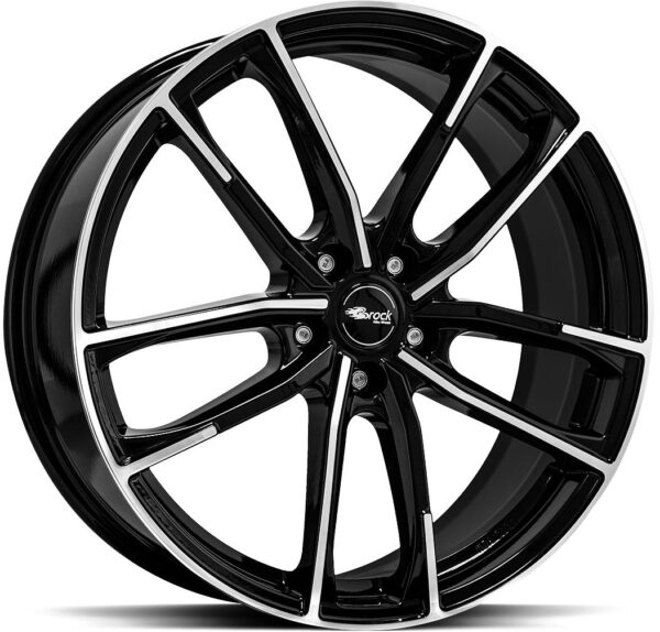 BROCK B38 Black Full Pol 8x18 5/114,3 ET49 CB72,6 60°