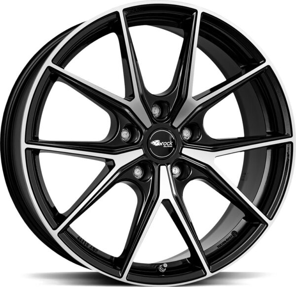 BROCK B40 Black Full Pol 9x19 5/112 ET58 CB57,1 R14
