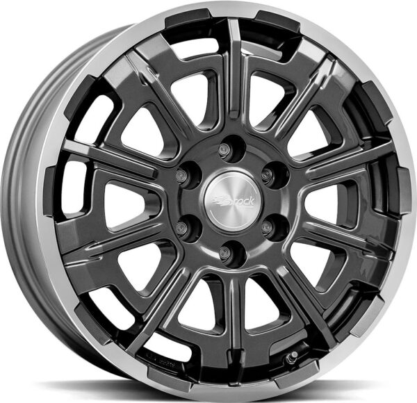 BROCK B45 Himalaya Grey Pol 7,5x18 6/120 ET48 CB74,6 60°