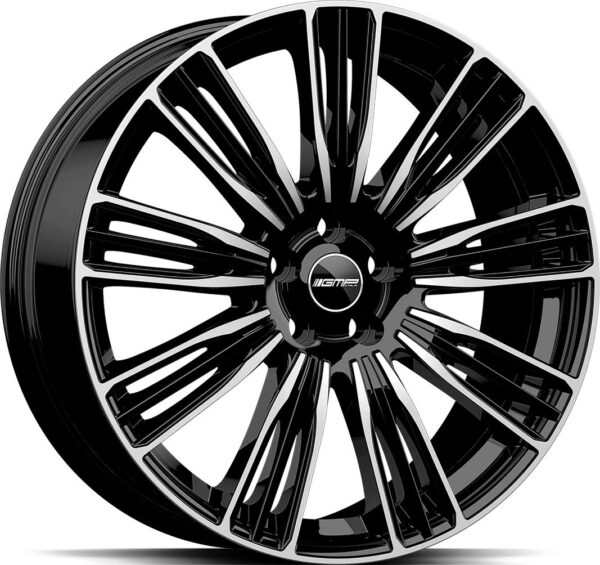 GMP Coventry Black Diam 9,5x22 5/120 ET43 CB72,6 Flat