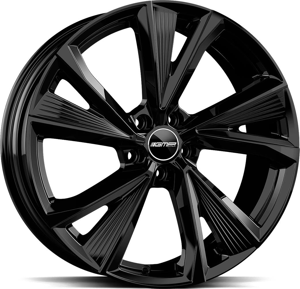 GMP Evento Gloss Black 10x21 5/112 ET18 CB66,5 R14