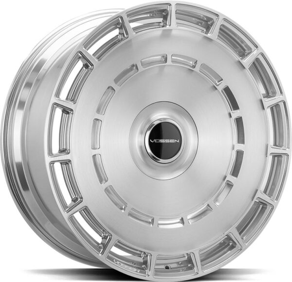 VOSSEN HF9 Silv Brush 10x24 5/130 ET15 CB84,1 60°