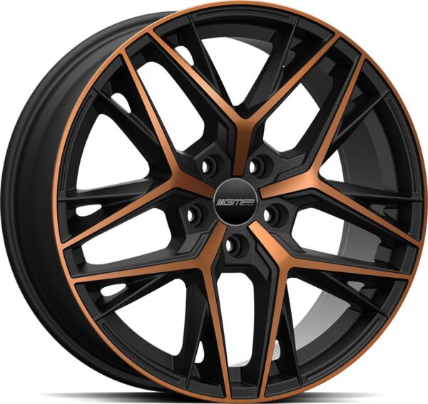 GMP Lunica Satin Black Bronze Diam 7,5x18 5/100 ET46 CB57,1 60°