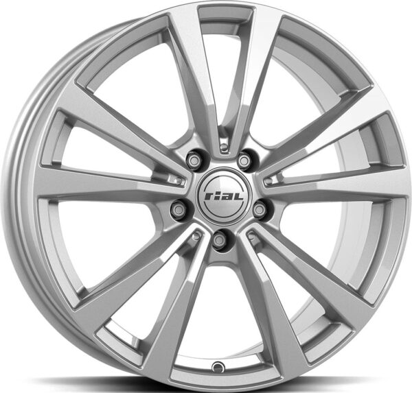 RIAL M12 Polar Silv 9x19 5/112 ET49 CB66,6 R14