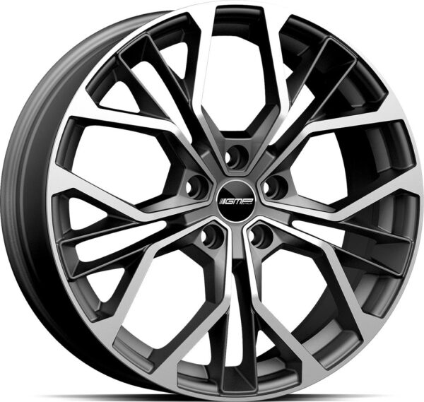 GMP Matisse Matt Anthracite Diam 6,5x16 4/100 ET35 CB73,1 60°