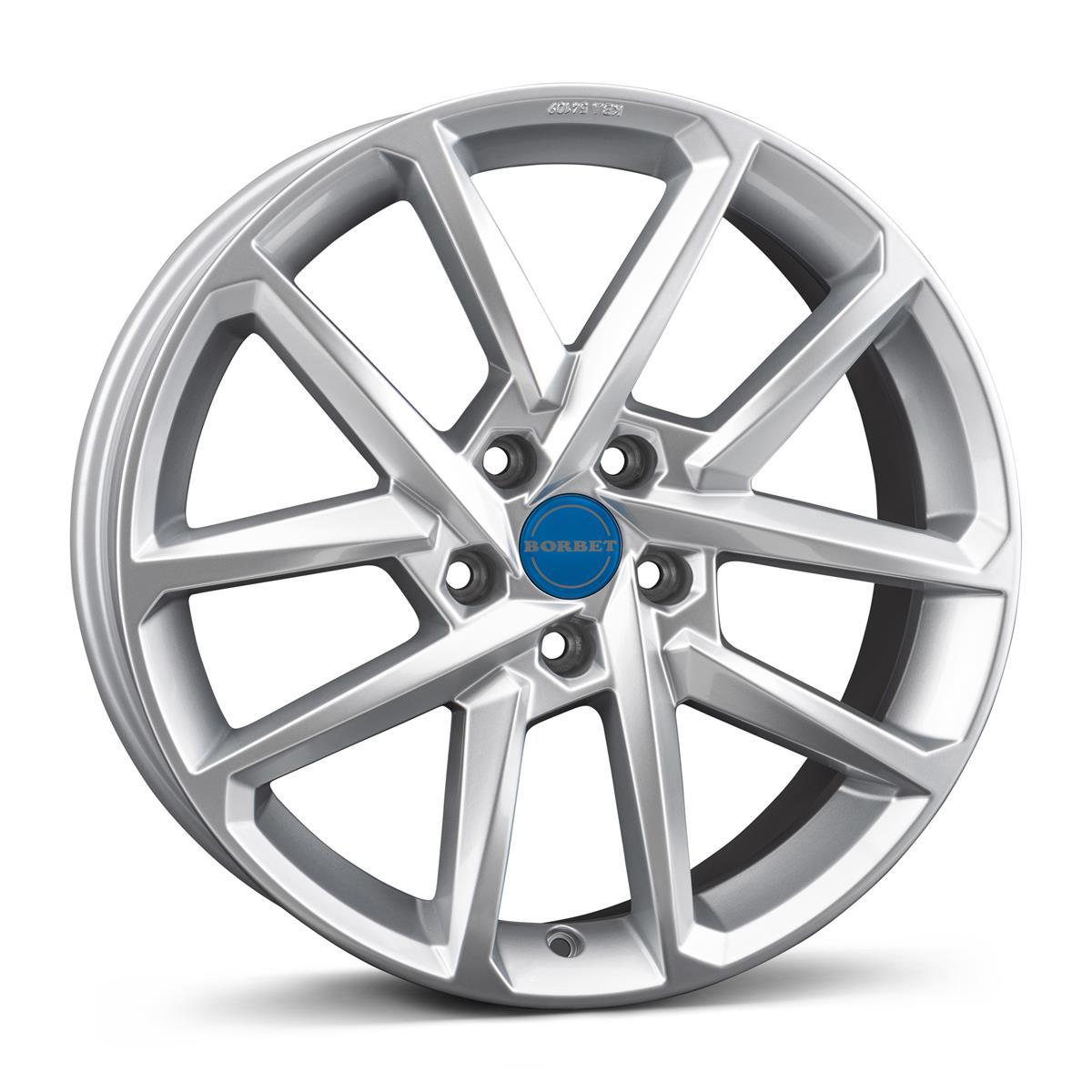 BORBET N Crystal Silv 6,5x16 4/100 ET43 CB64,0 60°