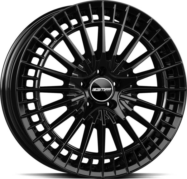 GMP Qstar Gloss Black 10x21 5/112 ET22 CB66,6 R14