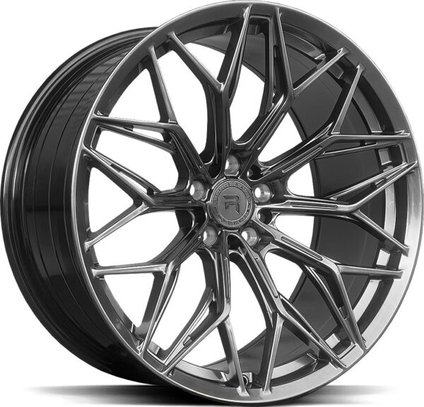 R-SERIES R18 Hyper Silv Black 8,5x19 5/108 ET40 CB63,3 60°