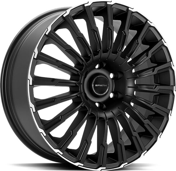 SPATH SP47H Gloss Black Pol Lip 8,5x20 6/130 ET50 CB84,1 60°