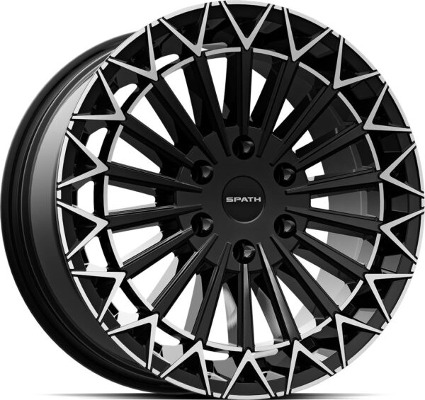 SPATH SP53/H Black Special Lip Pol 9x20 6/130 ET50 CB84,1 60°