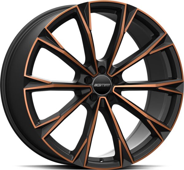 GMP Totale Satin Black Bronze Diam 9,5x21 5/112 ET36 CB66,5 R13