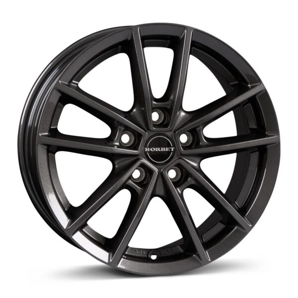 BORBET W Mist Antracite Gloss 8x19 5/112 ET37 CB66,5 60°