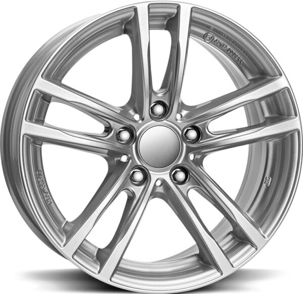 RIAL X10 Polar Silv 7x18 5/112 ET22 CB66,7 60°