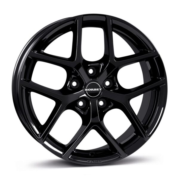 BORBET Y Black Gloss 8,5x20 5/112 ET20 CB66,5 60°
