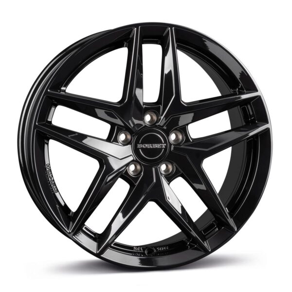 BORBET Z Black Gloss 8x19 5/112 ET39 CB66,6