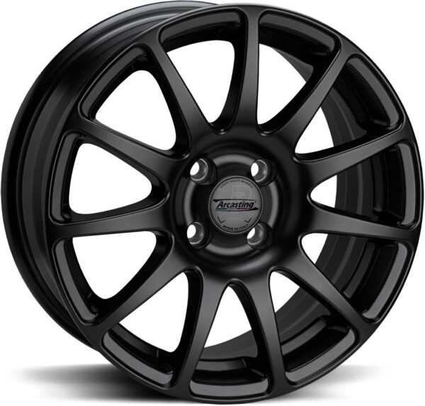 ARCASTING Excalibur Black Matt 4,5x14 4/114,3 ET10 CB70,0 60°