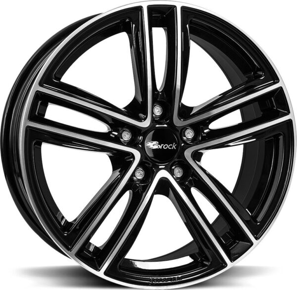 BROCK RC27 Black Full Pol 7x19 5/114,3 ET40 CB66,1 60°