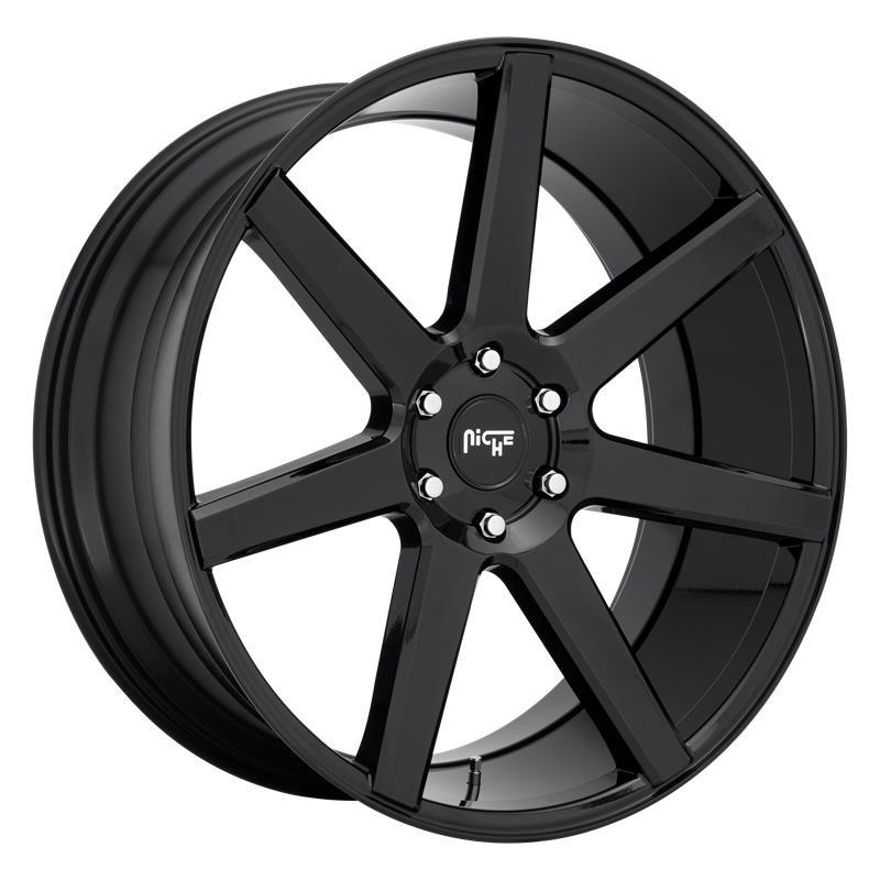 NC230 GLOSS BLACK 9,5x22 6/135 ET30 CB87,1 60°