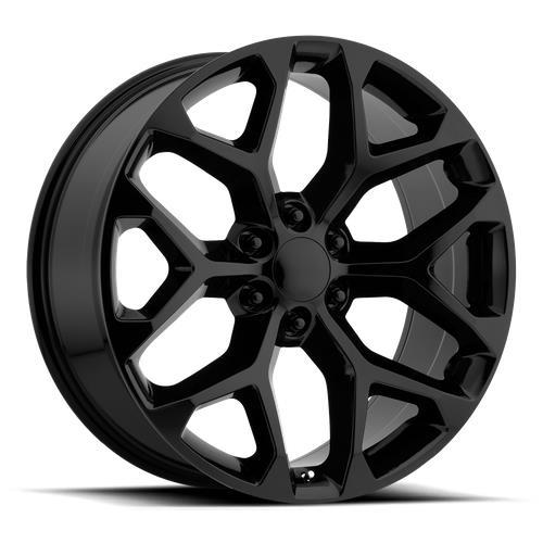 PR176 Matte Black 9x22 6/139,7 ET24 CB78,3 60°